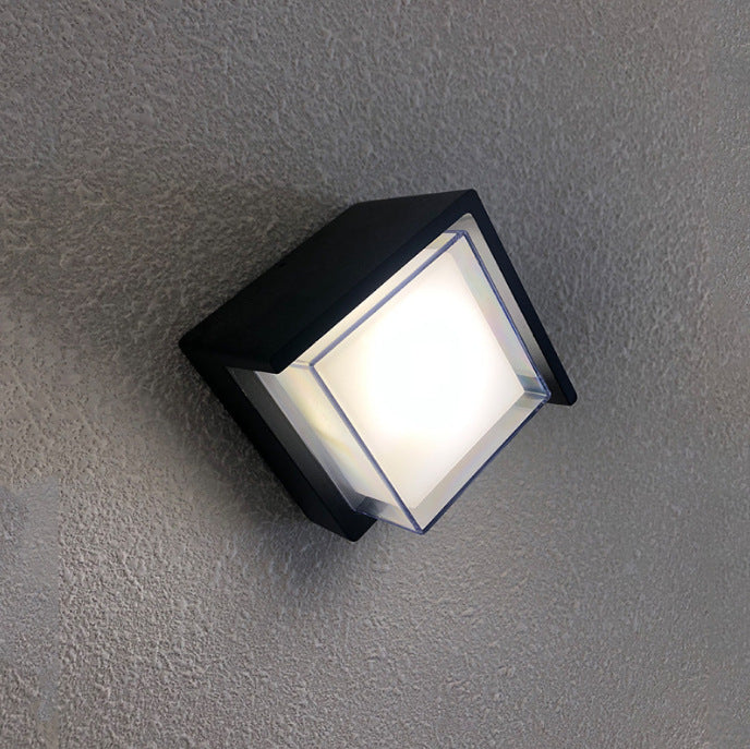 Aluminum Rhombus Smart App Dimming LED Wall Sconce Lamp