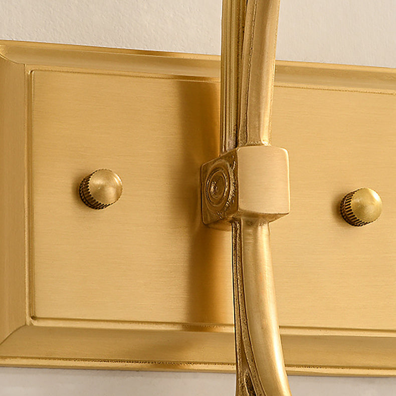 Modern Mid-Century Linear All Copper LED Wall Sconce Lamp