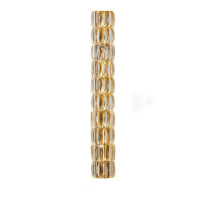 French Light Crystal Column 4/6/8-Light Wall Sconce Lamp