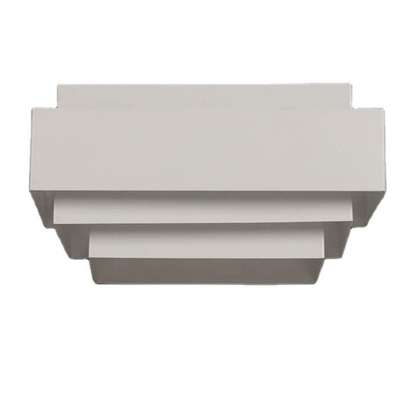 Square Geometric Cascade Iron 1-Light Wall Sconce Lamp