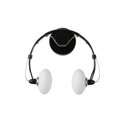 Glass Creative Headphone Design 2-Light Wall Sconce Lamp