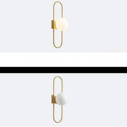 Nordic All-Copper Balls 1-Light Wall Sconce Lamp