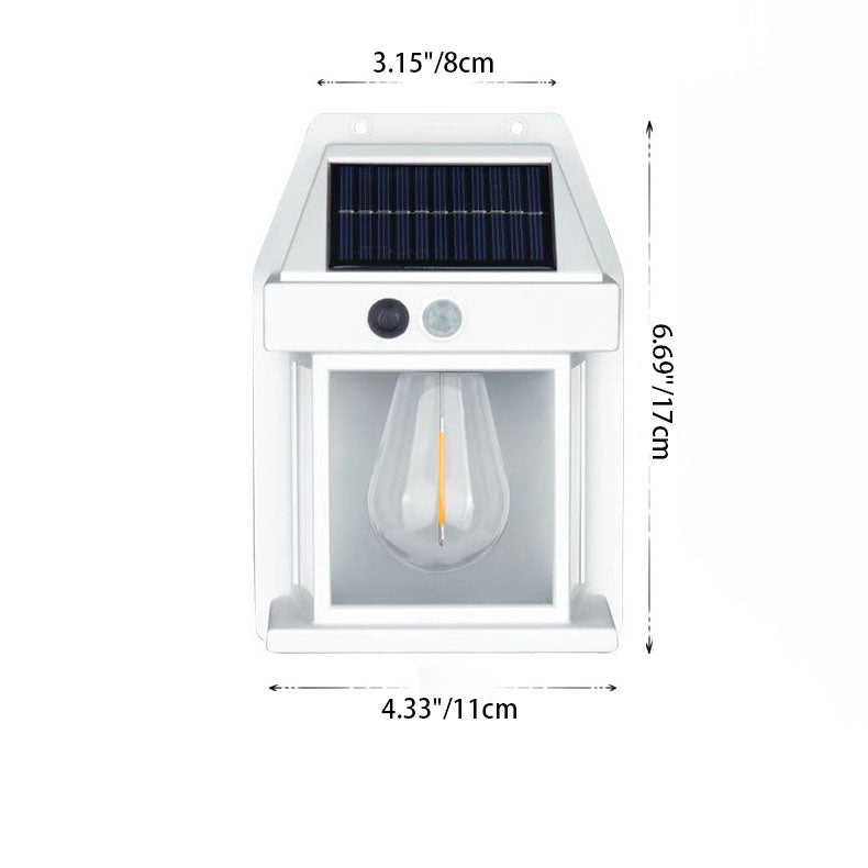 Modern Art Deco House ABS LED Outdoor Wall Sconce Lamp