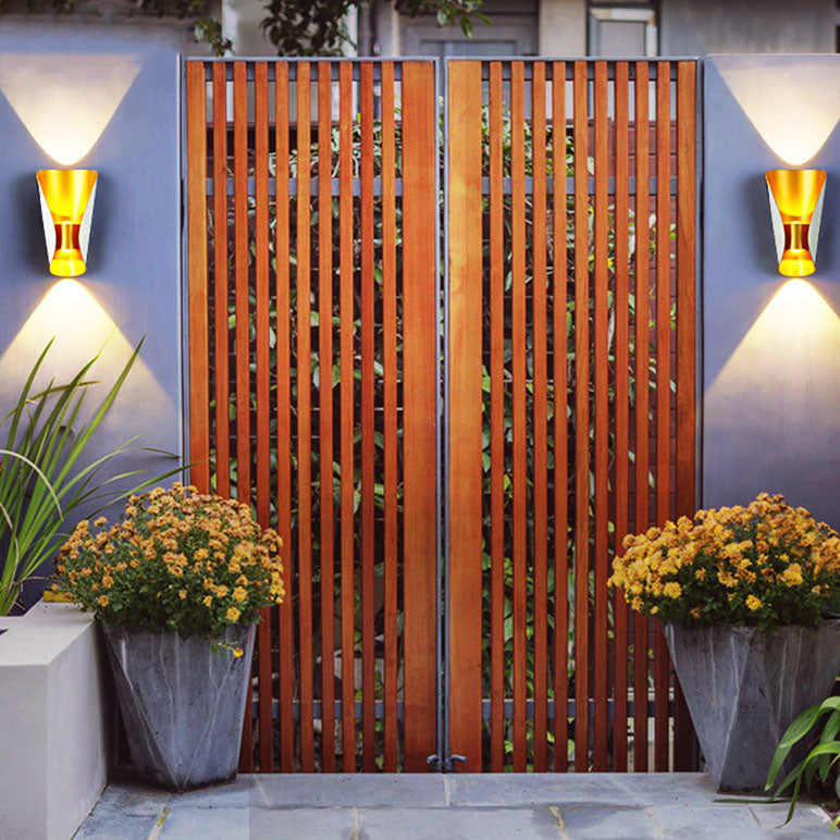 Shape Outdoor Patio Balcony Waterproof LED Wall Sconce Lamp