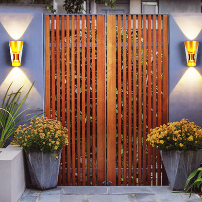 Shape Outdoor Patio Balcony Waterproof LED Wall Sconce Lamp