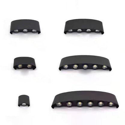 Waterproof Aluminium Iron Acrylic LED Wall Sconce Lamp