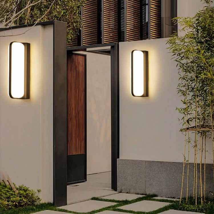 Oval Indoor Outdoor Waterproof Patio Wall Sconce Lamp
