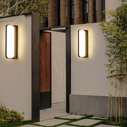 Oval Indoor Outdoor Waterproof Patio Wall Sconce Lamp