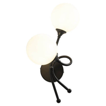 Minimalist Knot Shape Design 2-Light Wall Sconce Lamp