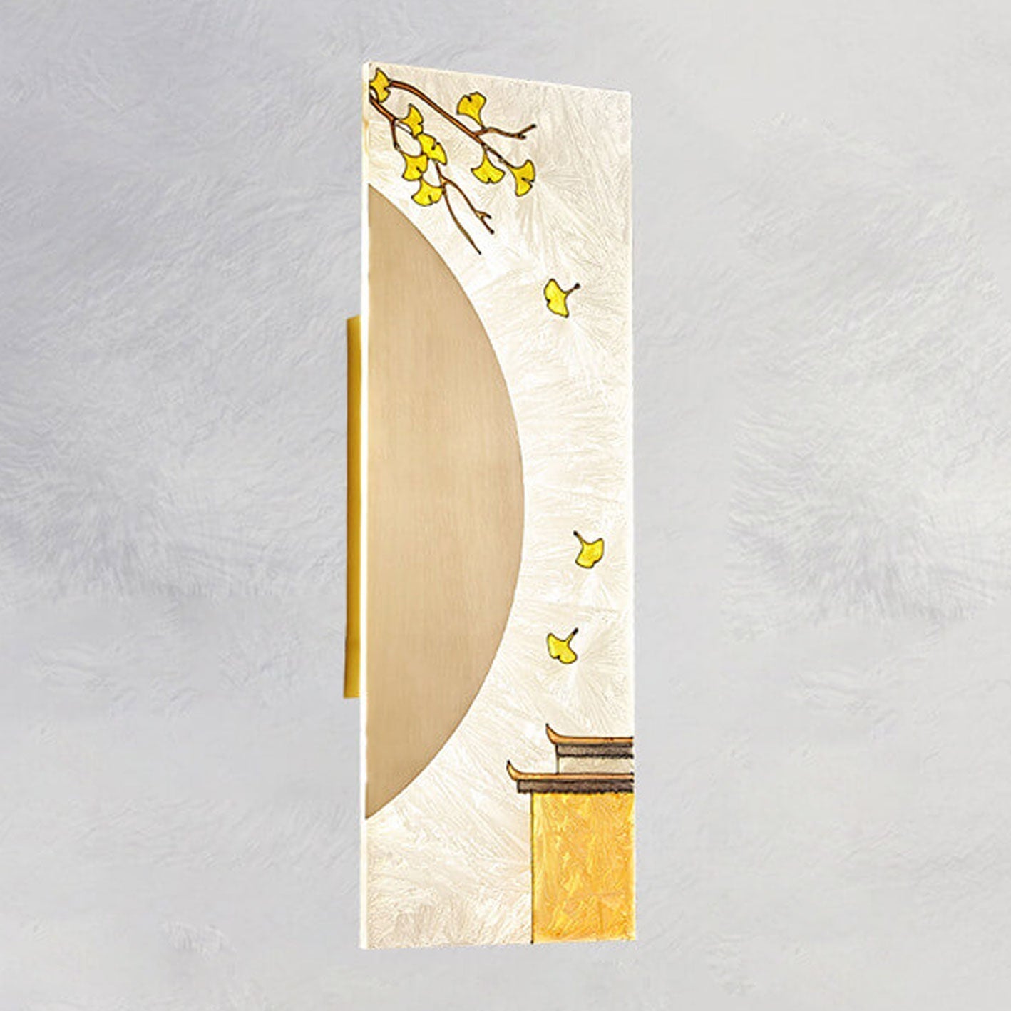 New Copper Ultra Thin Mural Design LED Wall Sconce Lamp