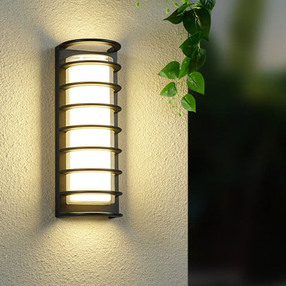 Outdoor Column Waterproof LED Garden Wall Sconce Lamp