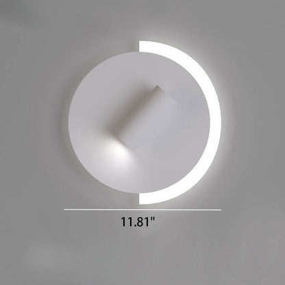 Acrylic Disc Spotlight Rotatable LED Wall Sconce Lamp