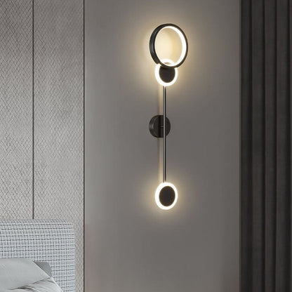 Geometric Long Strip Acrylic Shade LED Wall Sconce Lamp