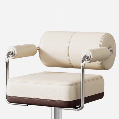 Contemporary Leather Bar Stool