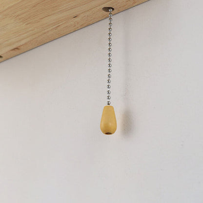 Planet Solid Wood Square Base 1-Light Wall Sconce Lamp
