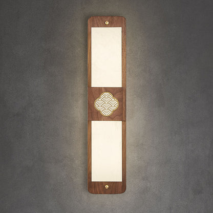 Chinese Acrylic Rectangular Cloud LED Wall Sconce Lamp