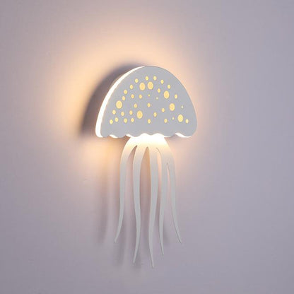 Modern Creative 1-Light LED Jellyfish Wall Lamp