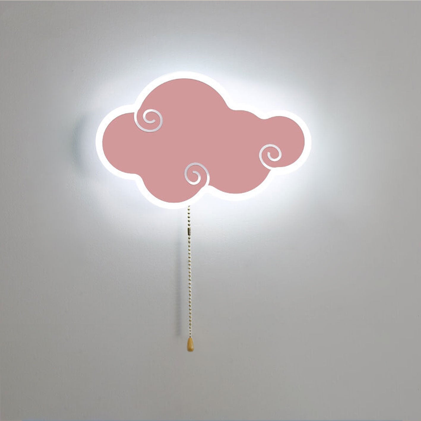 Nordic Simple Cloud Cartoon Design LED Wall Sconce Lamp