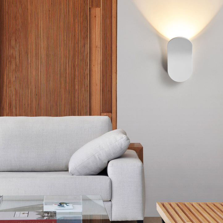Scandinavian Aluminum Arch LED Wall Sconce Lamp