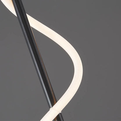 Copper-Plated Curve Long Bar Copper LED Wall Sconce Lamp