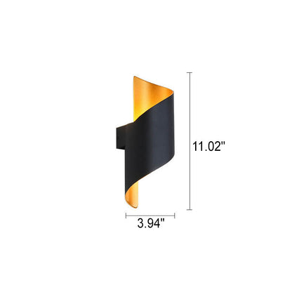 Bending Outdoor Indoor Waterproof LED Wall Sconce Lamp