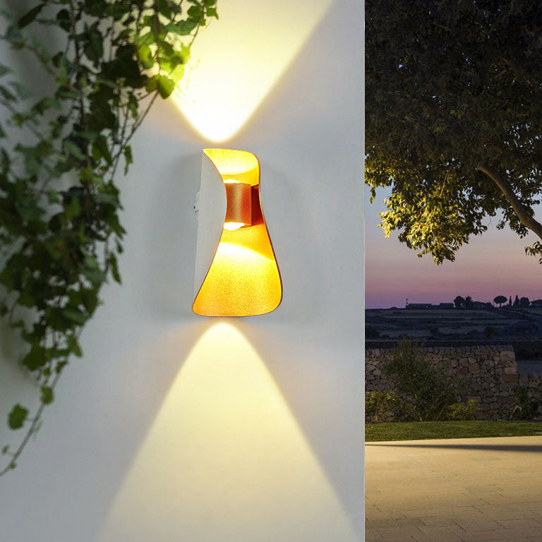 Shape Outdoor Patio Balcony Waterproof LED Wall Sconce Lamp