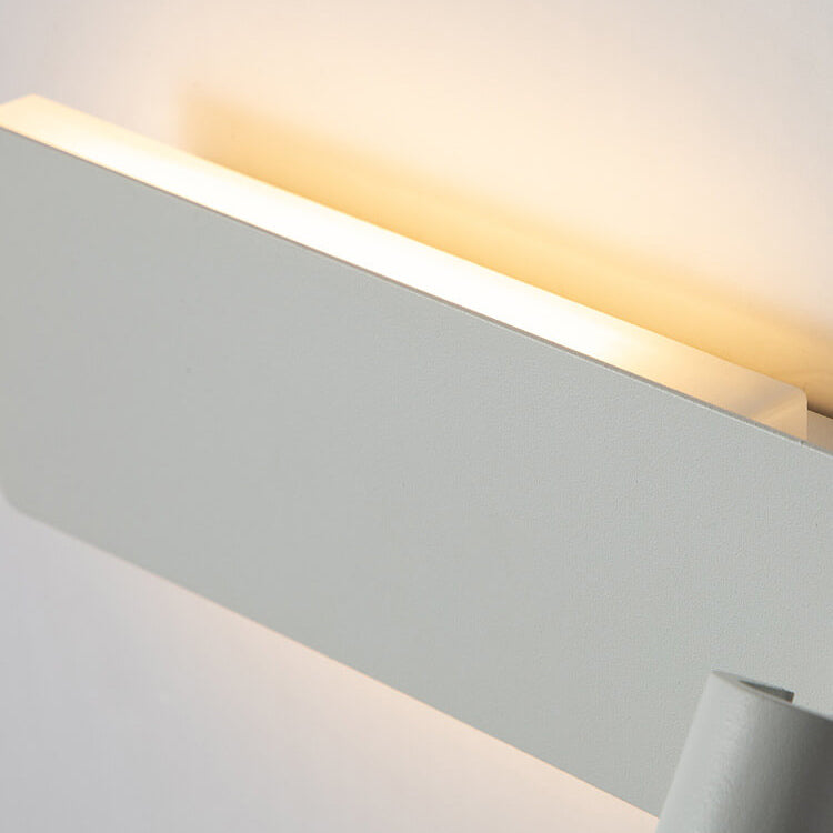 Rectangular Rotating Spotlight LED Wall Sconce Lamp