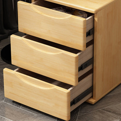 Japanese Wood Nightstand