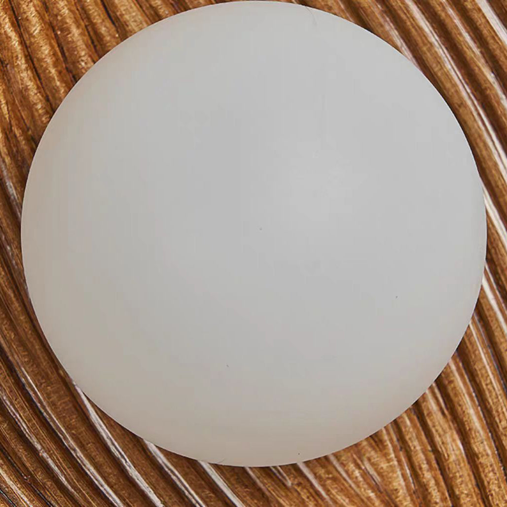 Japanese Leaf Resin Plastic 1-Light Wall Sconce Lamp