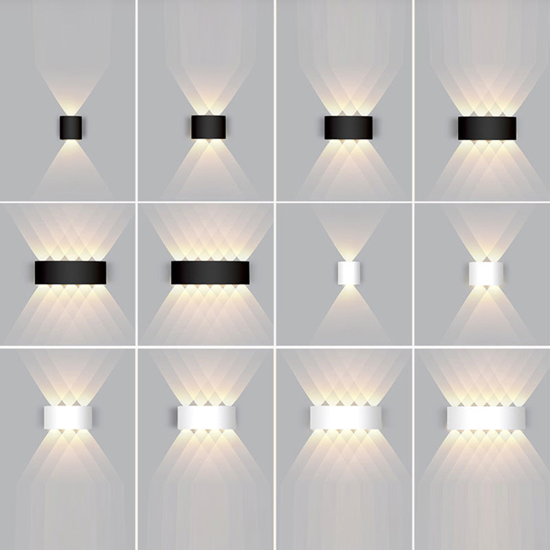 Waterproof Aluminium Iron Acrylic LED Wall Sconce Lamp