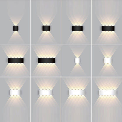 Waterproof Aluminium Iron Acrylic LED Wall Sconce Lamp