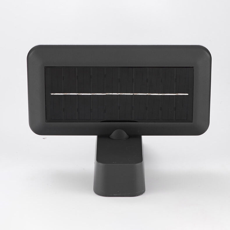 Solar Light Sensing Square LED Outdoor Wall Sconce Lamp