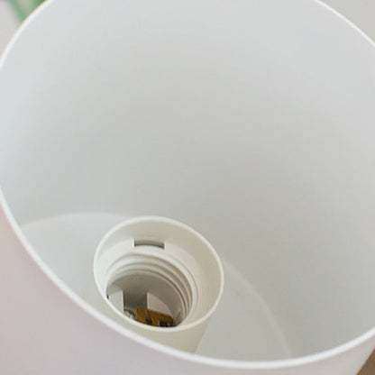 Resin Puppy Iron Cylinder Shade 1-Light Wall Sconce Lamp