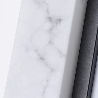 Rectangular Stainless Steel Resin LED Wall Sconce Lamp