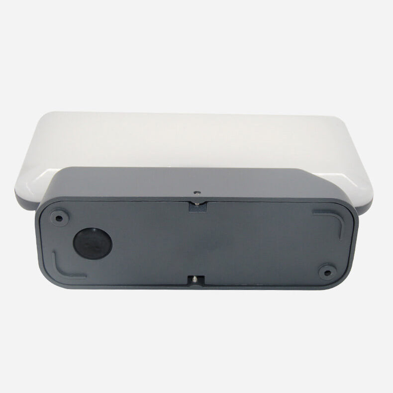 Solar Light Sensing Square LED Outdoor Wall Sconce Lamp