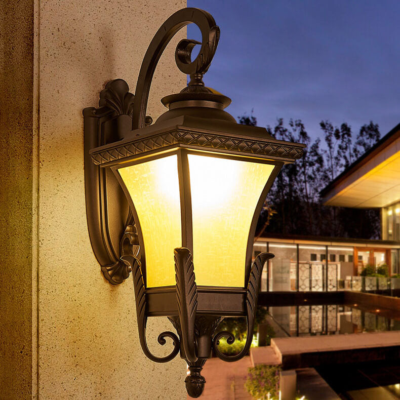 European-style Waterproof Outdoor 1-Light Wall Sconce Lamp