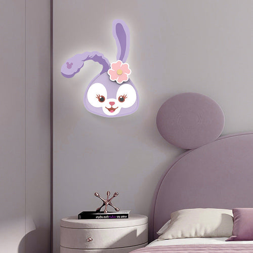 Cartoon Tiger Acrylic Design Iron LED Wall Sconce Lamp