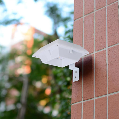 Solar Shape Design Fence Light LED Outdoor Wall Sconce Lamp