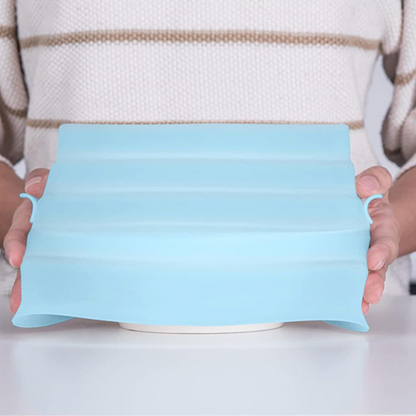Collapsible Silicone Microwave Cover with Vents
