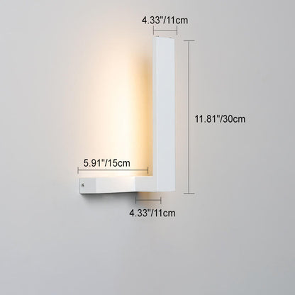 Decorative Rectangular Iron Acrylic LED Wall Sconce Lamp