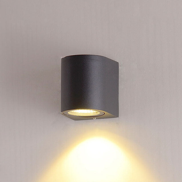 Solid Double-headed LED Outdoor Waterproof Wall Sconce Lamp