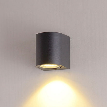 Solid Double-headed LED Outdoor Waterproof Wall Sconce Lamp
