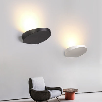 Minimalist Disc 1-Light LED Wall Sconce Lamp