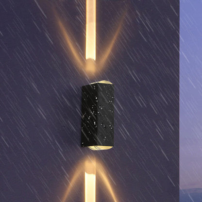 Modern Rectangular LED Outdoor Wall Sconce