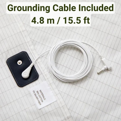 Grounding Bed Sheet with Detachable Grounding Cord
