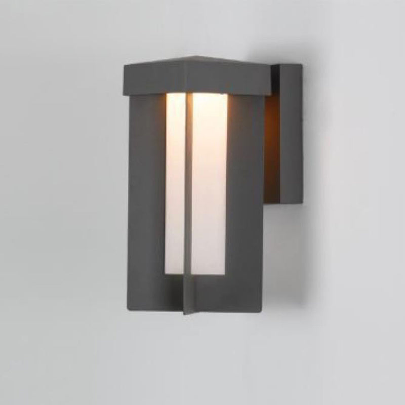 Outdoor Aluminum Iron LED Waterproof Wall Sconce Lamp