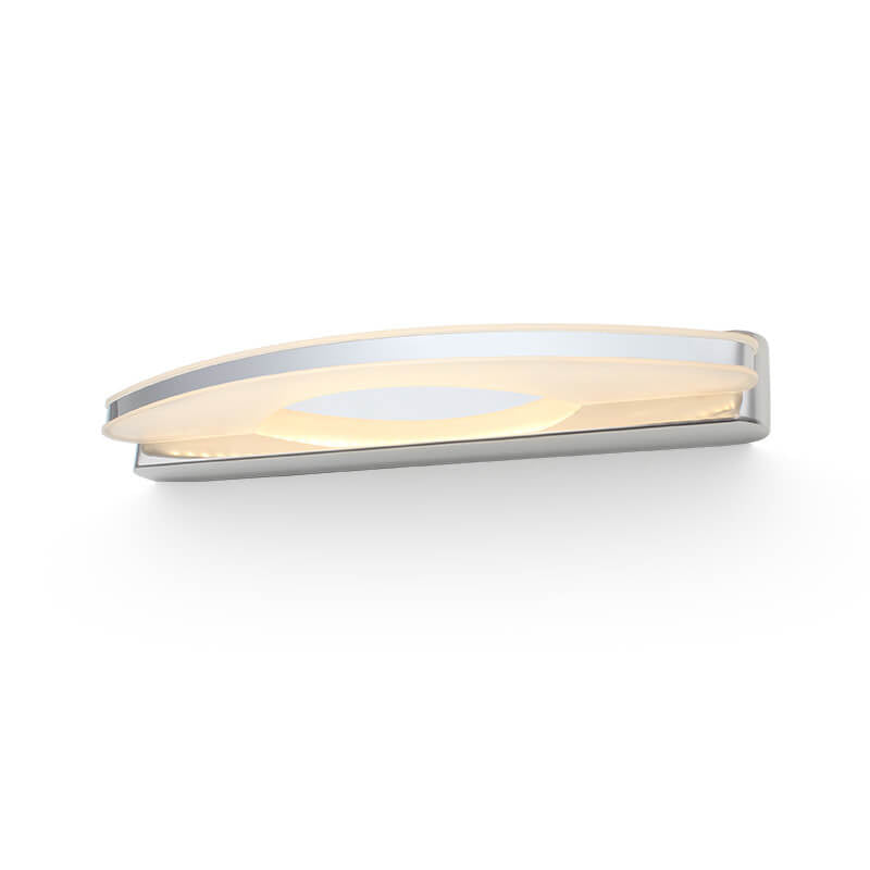 Acrylic Curved LED Mirror Front Light Wall Sconce Lamp