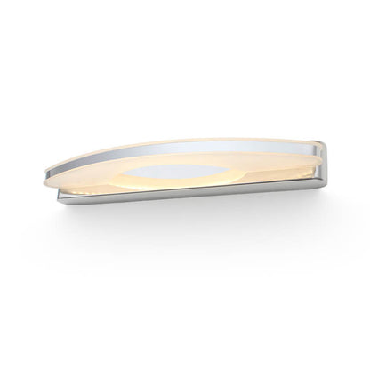 Acrylic Curved LED Mirror Front Light Wall Sconce Lamp