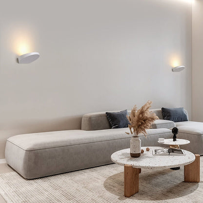 Minimalist Disc 1-Light LED Wall Sconce Lamp