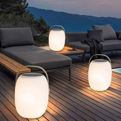Solar PE Portable Basket LED Outdoor Waterproof Light